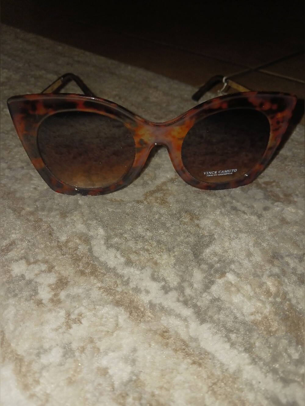 Vince Camuto Tortoiseshell Cat-Eye Sunglasses - Brown